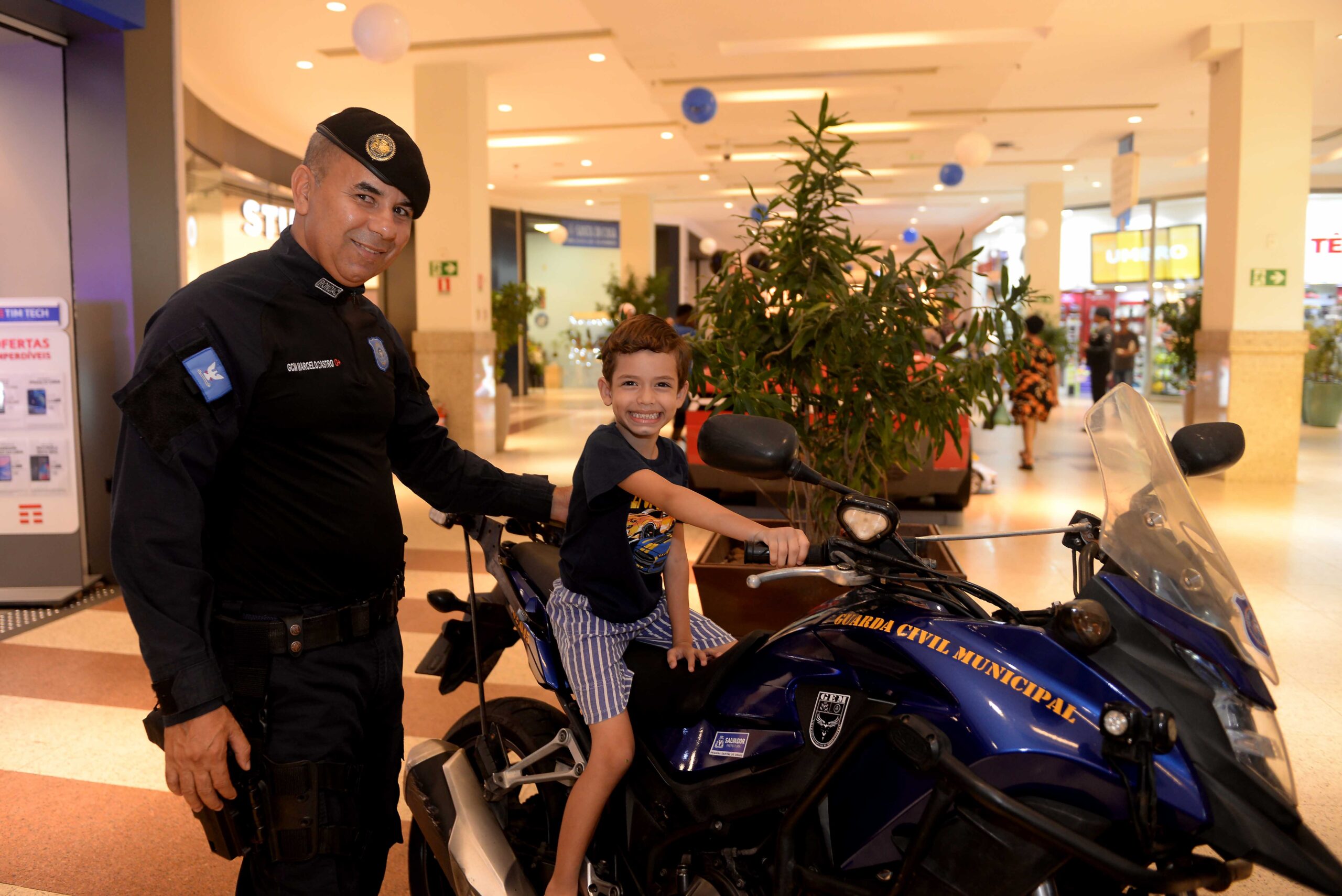 Exposição da Guarda Civil de Salvador ocorre no Salvador Norte Shopping neste fim de semana