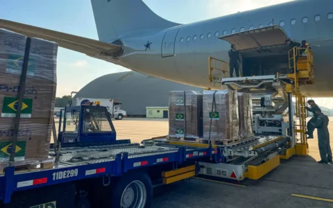 Imagem do post Brasil envia mais 16,8 toneladas de donativos ao Líbano