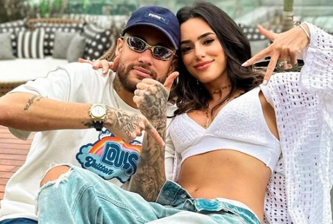Imagem do post Bruna Biancardi posta foto ao lado de Neymar e se declara