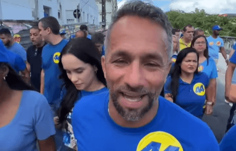 Imagem do post Flávio Matos vota em colégio eleitoral e dispara contra concorrência: “Usaram muito da opressão”