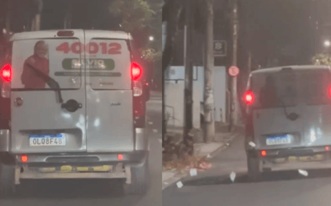 Imagem do post EXCLUSIVO: Carro com imagem de vereador é flagrado sujando ruas em Salvador; veja vídeo