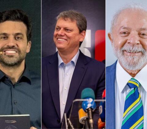 Imagem do post Quaest projeta cenário com Lula, Marçal e Tarcísio nas eleições de 2026; veja