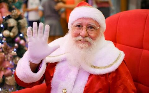 Imagem do post Papai Noel chega de carro elétrico para inauguração de Natal do Shopping Paseo