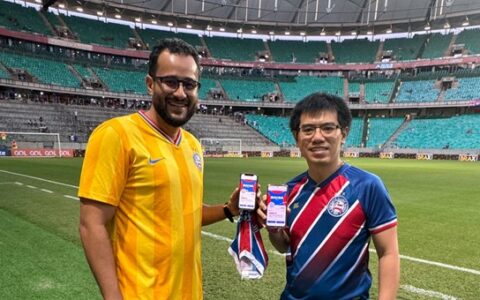 Imagem do post Torcedores vivem experiência única em dia de jogo do Esquadrão de Aço