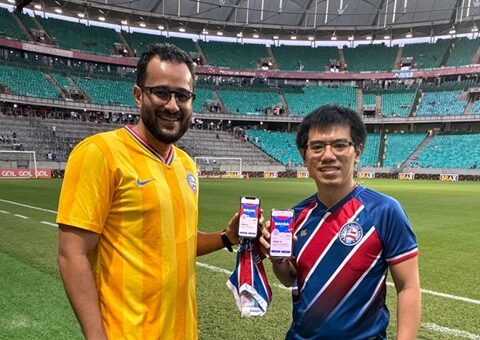 Imagem do post Torcedores vivem experiência única em dia de jogo do Esquadrão de Aço