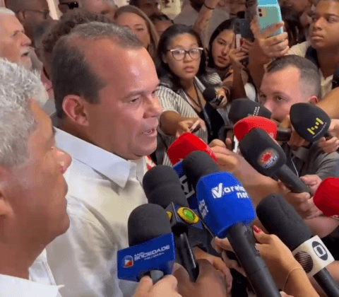 Imagem do post Geraldo vota ao lado de caciques do PT e garante: “Lula é 15 em Salvador”