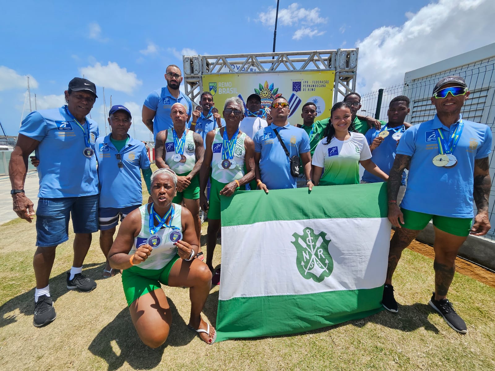 Delegação baiana de remo sobe ao pódio em 13 oportunidades na Copa Norte-Nordeste