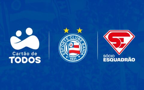 Imagem do post Cartão de TODOS Soft Esportes anuncia parceria com o Esporte Clube Bahia SAF