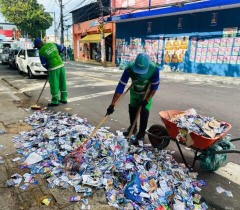 Imagem do post Limpurb divulga balanço final de resíduos recolhidos após eleições 2024