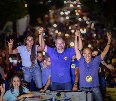 Imagem do post “O povo está dando a resposta à opressão dos adversários”, diz Flávio Matos