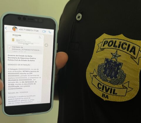 Imagem do post Polícia Civil amplia atendimento e passa a enviar intimações via WhatsApp