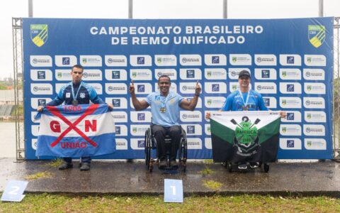 Imagem do post Renê Pereira conquista oitavo título brasileiro no remo paralímpico com apoio de transporte da Sudesb