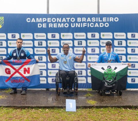 Imagem do post Renê Pereira conquista oitavo título brasileiro no remo paralímpico com apoio de transporte da Sudesb