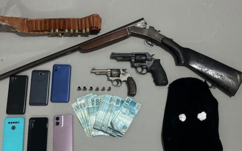 Imagem do post Dois homens foram detidos pela PM com três armas em Pilão Arcado