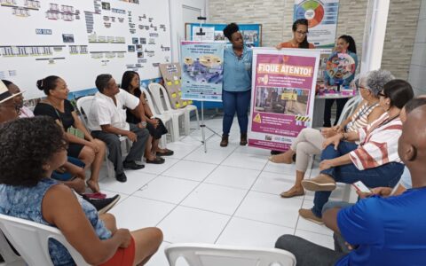 Imagem do post Novo Mané Dendê realiza mais um encontro com a Comissão de Acompanhamentos de Obras e promove oficina de educação ambiental