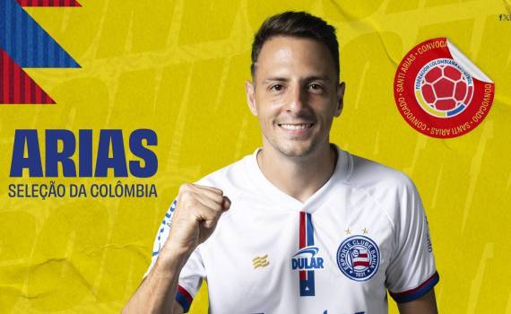 Arias é convocado pela seleção colombiana