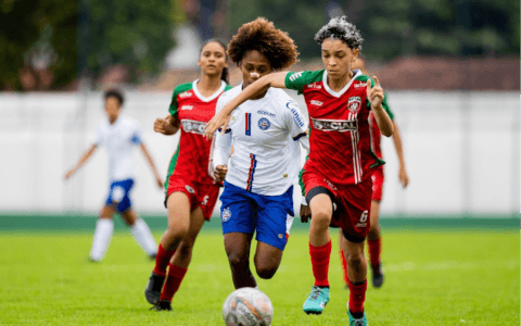Imagem do post Bahia e Vitória goleiam na rodada de ida da semifinal do Baianão Feminino