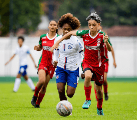 Imagem do post Bahia e Vitória goleiam na rodada de ida da semifinal do Baianão Feminino