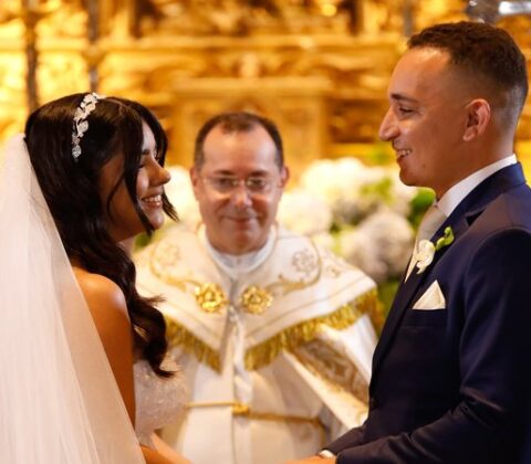 Imagem do post Veja como foi o casamento de João Gomes e Ary Mirelle em um castelo