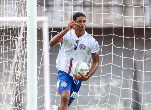 Imagem do post Com show de Fábio Ryan, Bahia vence o Vitória em primeiro jogo da final no sub-15