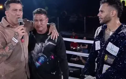 Imagem do post Popó se emociona após filho vencer luta profissional