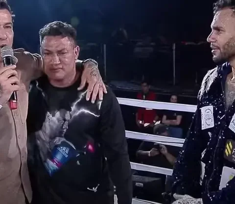 Imagem do post Popó se emociona após filho vencer luta profissional