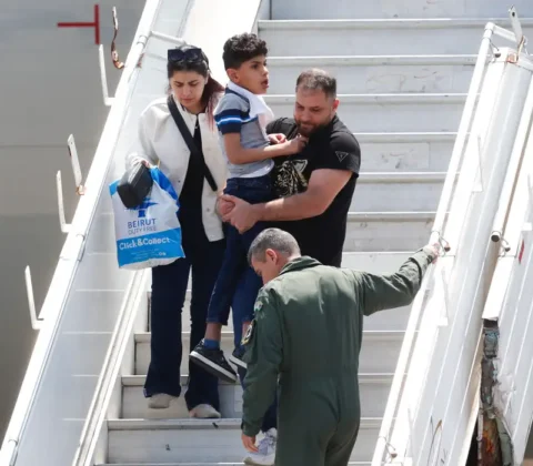 Imagem do post Sexto voo de repatriação do Líbano chega com 212 passageiros