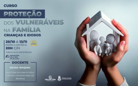Imagem do post Vulneráveis: curso para magistrados busca mais proteção a crianças e idosos 