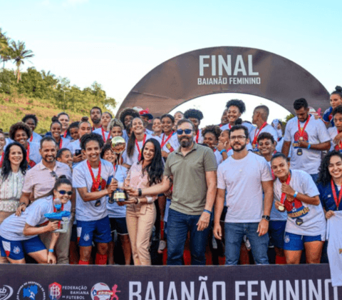 Imagem do post Bahia vence Vitória e é pentacampeão baiano feminino