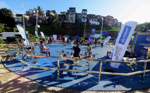 Imagem do post Prefeitura entrega unidade da Academia Salvador e assina ordem de serviço para novo camelódromo em Narandiba nesta segunda