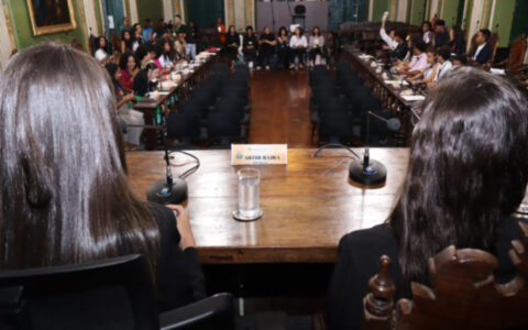 Imagem do post Câmara recebe alunos do Clube de Relações Internacionais do Sesi