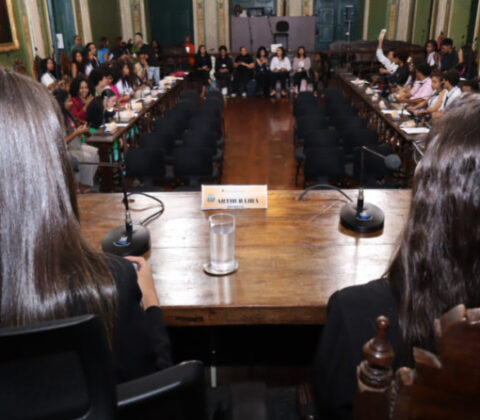 Imagem do post Câmara recebe alunos do Clube de Relações Internacionais do Sesi