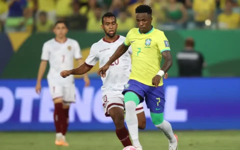 Imagem do post Brasil enfrenta Venezuela pelas Eliminatórias para a Copa de 2026