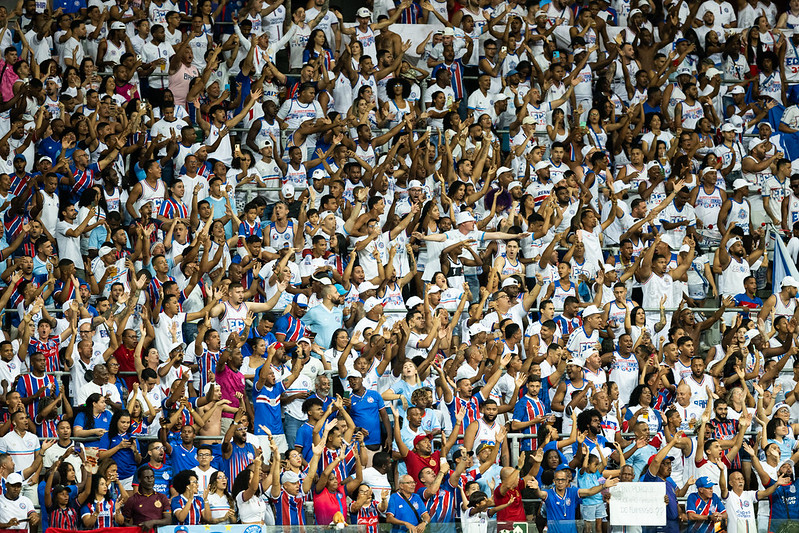 Mesmo sem vencer há cinco partidas, mais de 26 mil ingressos foram confirmados para Bahia x Palmeiras