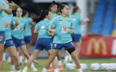 Imagem do post Seleção feminina realiza primeiro treino com todas as convocadas