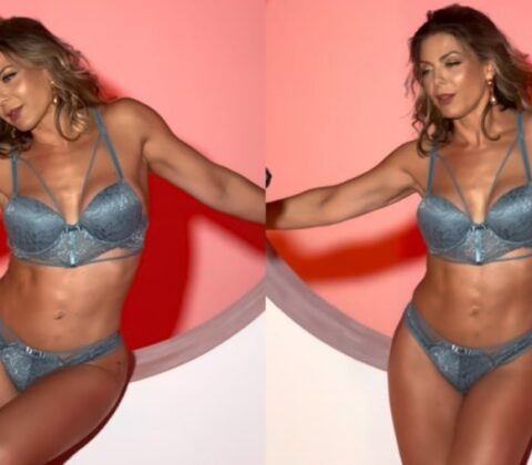 Imagem do post Sheila Mello sensualiza de lingerie nas redes sociais e deixa seguidores babando