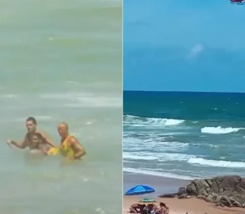 Imagem do post Adolescente desaparece após se afogar em praia turística de Salvador