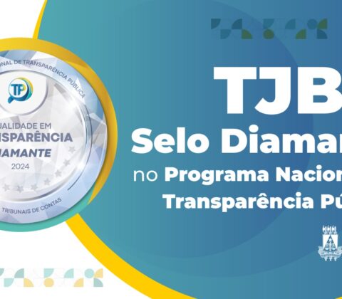 Imagem do post Tribunal conquista, pela segunda vez, Selo Diamante de Transparência Pública; agora, com 100% de performance