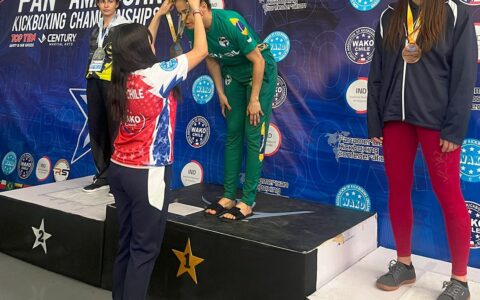 Imagem do post Carolina Santos vence Pan-Americano de Kickboxing e garante vaga nos Jogos Mundiais