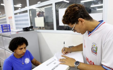 Imagem do post Estudantes da rede estadual já podem fazer renovação da matrícula para 2025