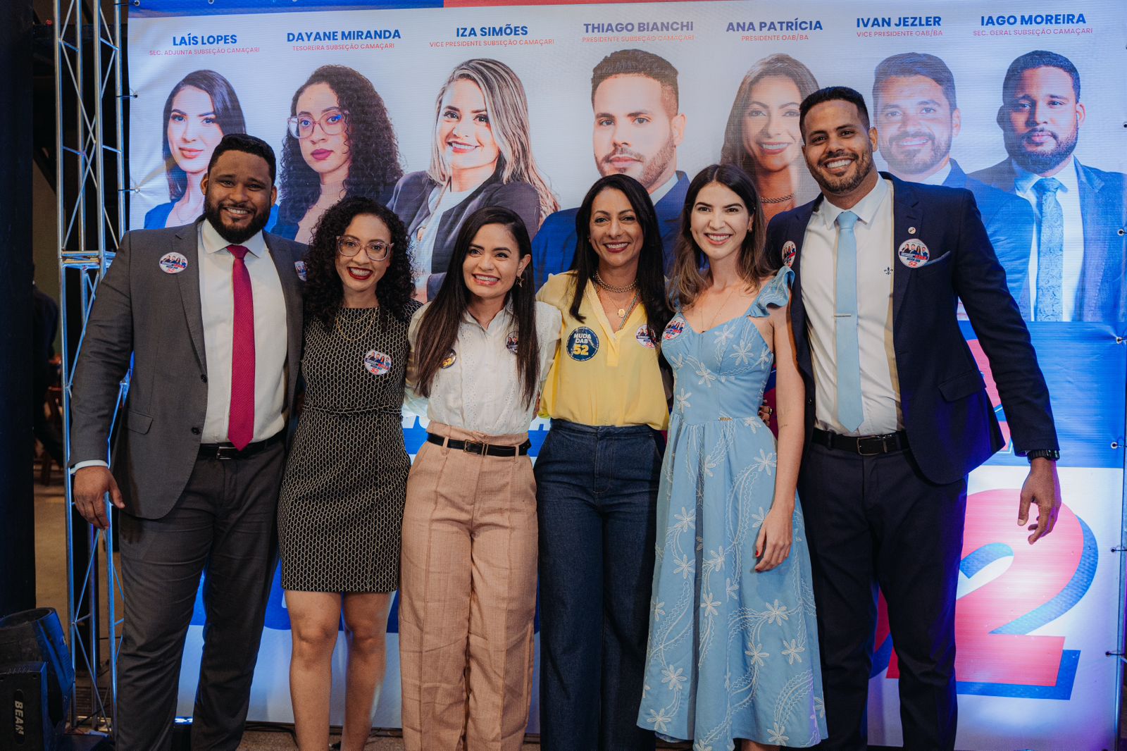 Com o apoio de Ana Patrícia, chapa “Por Uma Nova Ordem Para a Advocacia” realiza lançamento para a direção da OAB/ Camaçari