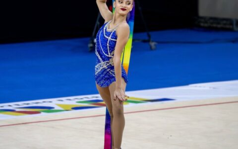 Imagem do post Destaque da ginástica rítmica baiana e brasileira, Keila Santos disputa torneio sul-americano no Chile com apoio da Sudesb