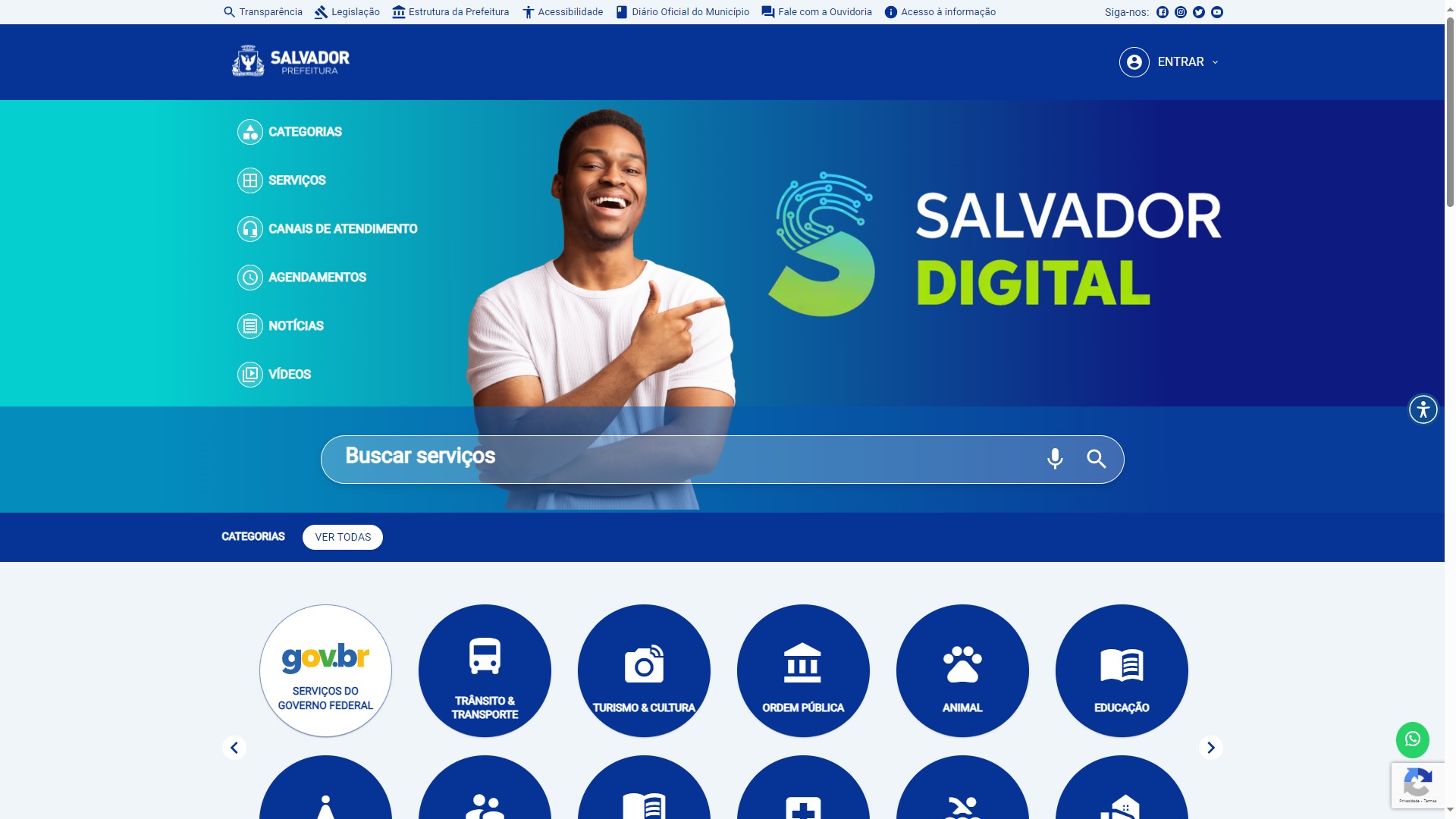 Salvador Digital tem 620 mil cidadãos cadastrados e 1 mil atendimentos concluídos em três anos de funcionamento