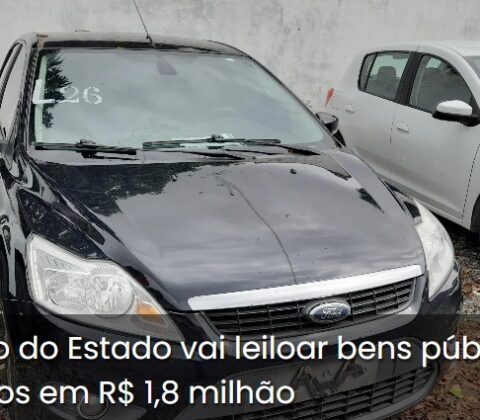 Imagem do post Governo do Estado vai leiloar bens públicos avaliados em R$ 1,8 milhão