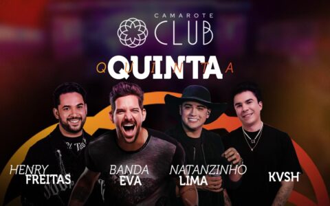 Imagem do post Camarote Club abre o Carnaval com shows de Henry Freitas, Banda Eva, Natanzinho Lima e KVSH