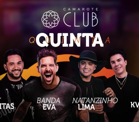 Imagem do post Camarote Club abre o Carnaval com shows de Henry Freitas, Banda Eva, Natanzinho Lima e KVSH