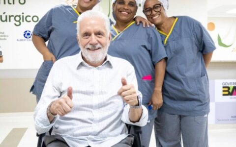 Imagem do post Jaques Wagner fez cirurgia em hospital público da Bahia