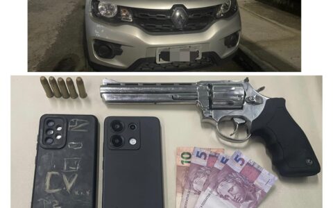 Imagem do post Suspeitos de roubo são presos pela Polícia Militar na Avenida ACM