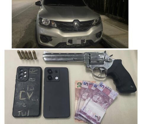 Imagem do post Suspeitos de roubo são presos pela Polícia Militar na Avenida ACM