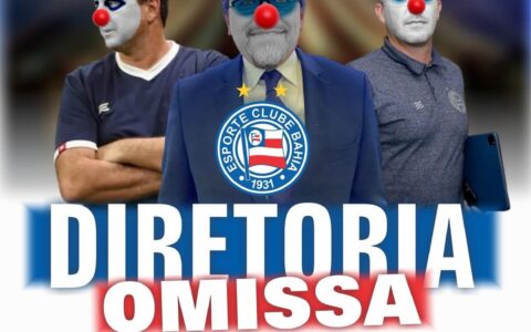 Imagem do post Bamor protesta contra gestão e comissão técnica do Bahia após crise no Campeonato